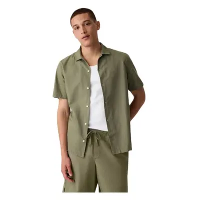 GAP V-SS STANDARD Pánská košile, khaki, velikost