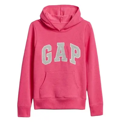 GAP V-FALL LOGO Dívčí mikina, růžová, velikost