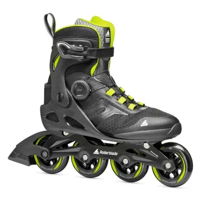 Rollerblade MACROBLADE BOA Pánské inline brusle, černá, velikost