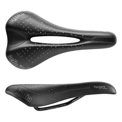 Selle Italia SPORT GEL FLOW Pánské sedlo na kolo, černá, velikost