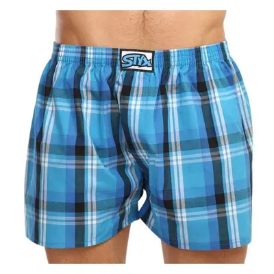 Styx MEN'S BOXERS SHORTS CLASSIC RUBBER Pánské trenky, modrá, velikost