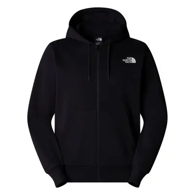 The North Face SIMPLE DOME FULL ZIP HOODIE Pánská mikina, černá, velikost