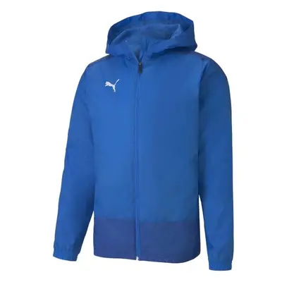 Puma TEAMGOAL TRAINING RAIN JACKET Pánská sportovní bunda, modrá, velikost