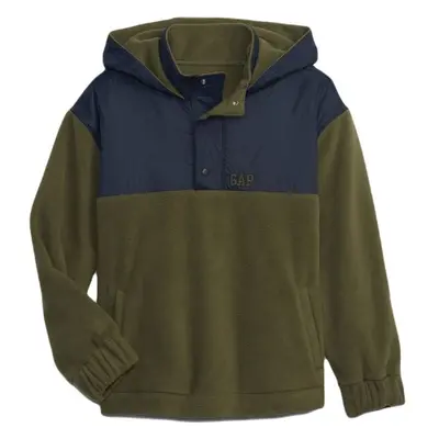 GAP POLAR FLEECE Chlapecká mikina, khaki, velikost