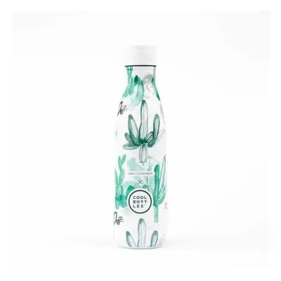 COOL BOTTLES XCLUSIVE! WATERCOLOR CACTUS ML Termo láhev, mix, velikost