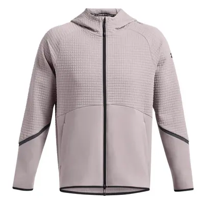 Under Armour UNSTOPPABLE FLEECE GRID Pánská mikina, šedá, velikost