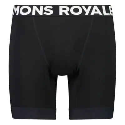 MONS ROYALE EPIC MERINO Pánská cyklistická merino vložka, černá, velikost