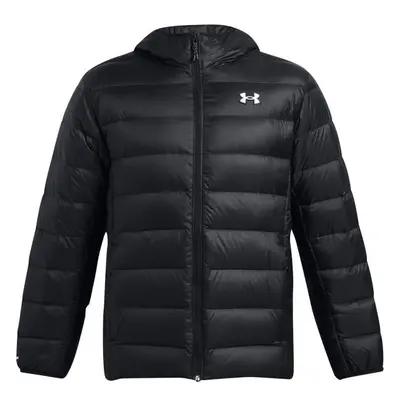 Under Armour LEGEND DOWN HOODED Pánská bunda, černá, velikost