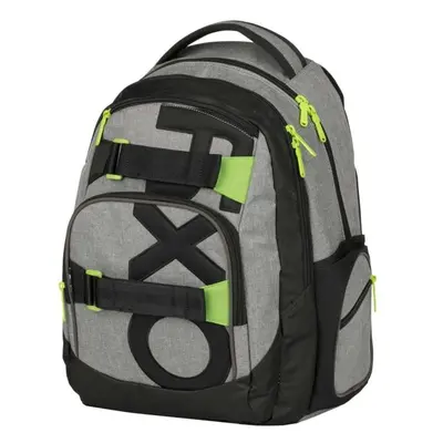 Oxybag STYLE SMU Studentský batoh, šedá, velikost