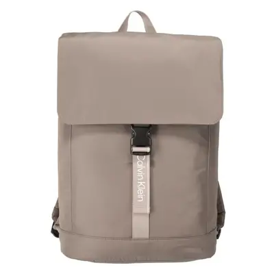 Calvin Klein FLAP BACKPACK Batoh, hnědá, velikost