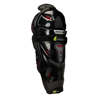 Bauer VAPOR 3X SHIN GUARD SR Chrániče holení, černá, velikost