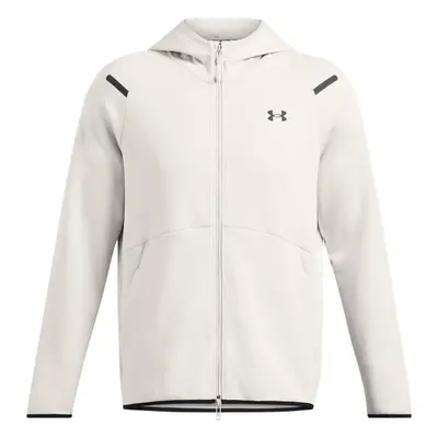 Under Armour UNSTOPPABLE FLEECE Pánská mikina, bílá, velikost