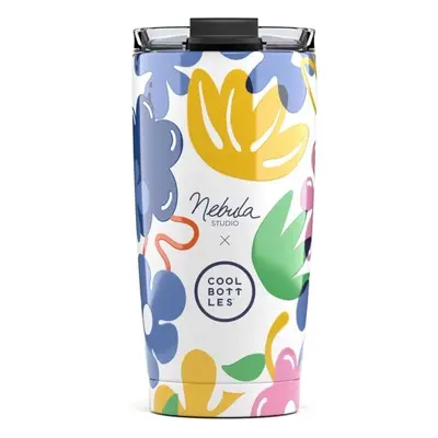 COOL BOTTLES XCLUSIVE! FLORAL MADNESS ML Nerezový termo hrnek, mix, velikost