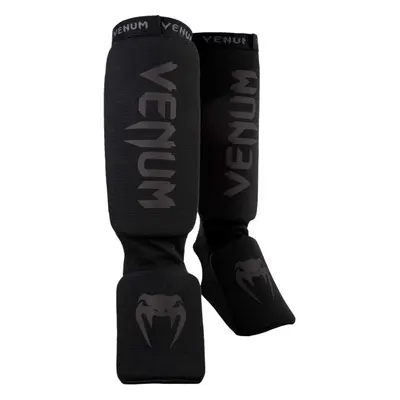 Venum KONTACT SHIN GUARDS Chrániče holení, černá, velikost