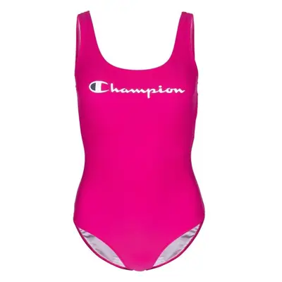 Champion SWIMMING SUIT Dámské jednodílné plavky, růžová, velikost