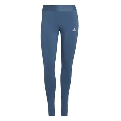 adidas 3-STRIPES LEGGINGS Dámské legíny, světle modrá, velikost