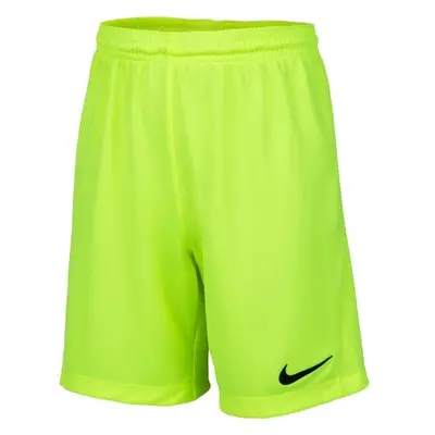 Nike DRI-FIT PARK Chlapecké fotbalové kraťasy, reflexní neon, velikost