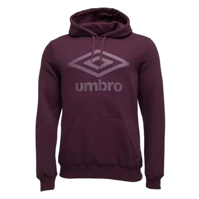 Umbro FW LARGE LOGO Pánská mikina, vínová, velikost