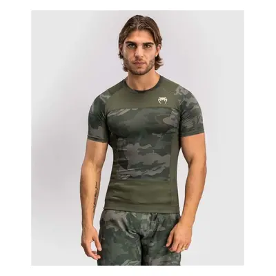 Venum G-FIT AIR RASHGUARD Pánské sportovní triko, khaki, velikost