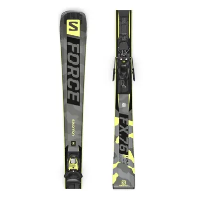 Salomon S/FORCE Fx.76 + M11 GW L10 Sjezdové lyže, šedá, velikost