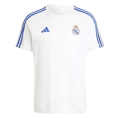 adidas REAL MADRID DNA TEE Pánské triko, bílá, velikost