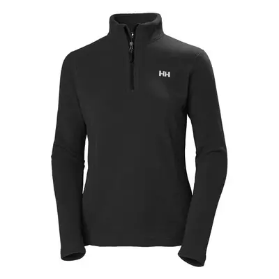 Helly Hansen DAYBREAKER 1/2 ZIP FLEECE Dámská flísová mikina, černá, velikost