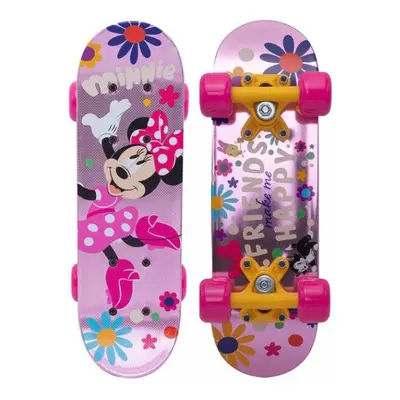 Disney MINNIE Skateboard, růžová, velikost