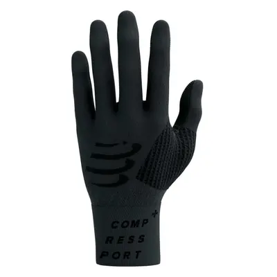 Compressport 3D THERMO GLOVES Běžecké rukavice, černá, velikost