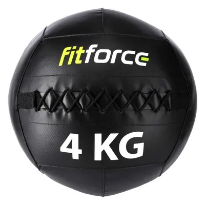 Fitforce WALL BALL Medicinbal, černá, velikost