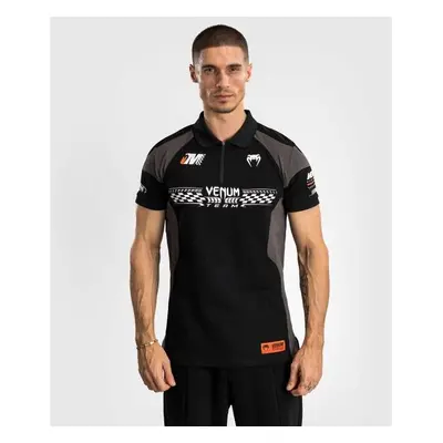 Venum MOTORSPORT POLO Pánské triko, černá, velikost