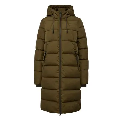 s.Oliver QS OUTDOOR COAT NOOS Dámský zimní kabát, hnědá, velikost