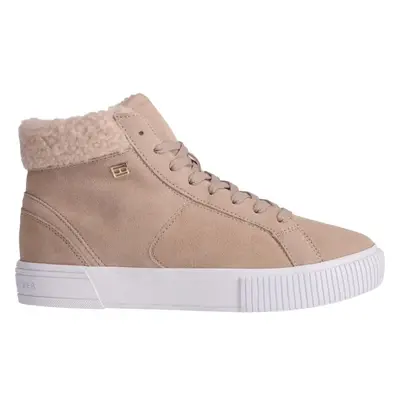 Tommy Hilfiger VULC SUEDE SNEAKER HI Dámské tenisky, béžová, velikost