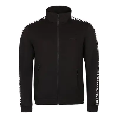 Lotto ATHLETICA ICON FULL-ZIP TOP Pánská mikina, černá, velikost