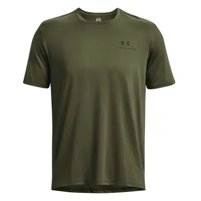 Under Armour RUSH ENERGY Pánské sportovní tričko, khaki, velikost