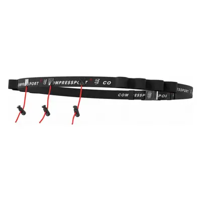 Compressport RACE BELT Běžecký opasek, černá, velikost