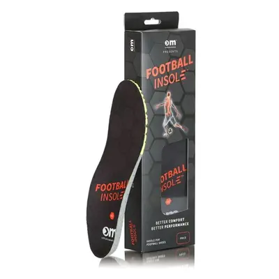 ORTHOMOVEMENT UPGRADE FOOTBALL INSOLE Vložky do bot, černá, velikost