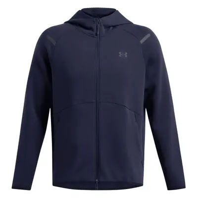 Under Armour UNSTOPPABLE FLEECE Pánská mikina, tmavě modrá, velikost