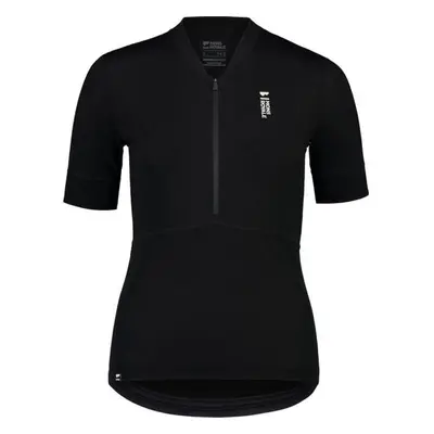 MONS ROYALE CADENCE HALF ZIP Dámský funkční bajkový dres, černá, velikost