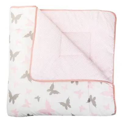 BOMIMI PLAY BLANKET 120x120 Hrací deka, růžová, velikost