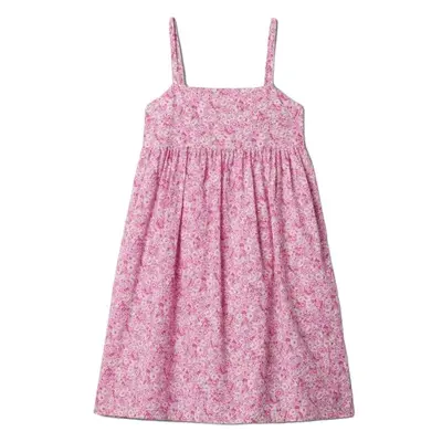 GAP BABYDOLL Dívčí šaty, růžová, velikost