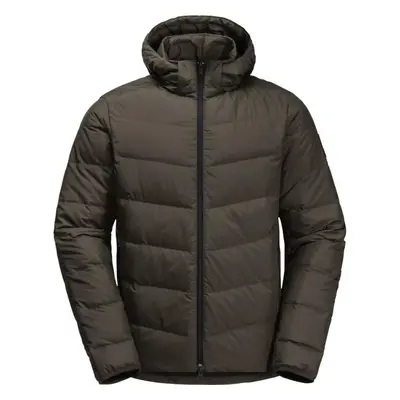 Jack Wolfskin COLONIUS JKT Pánská zimní bunda, hnědá, velikost