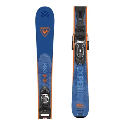 Rossignol EXPERIENCE PRO KID-X + KID GW Dětské sjezdové lyže, modrá, velikost