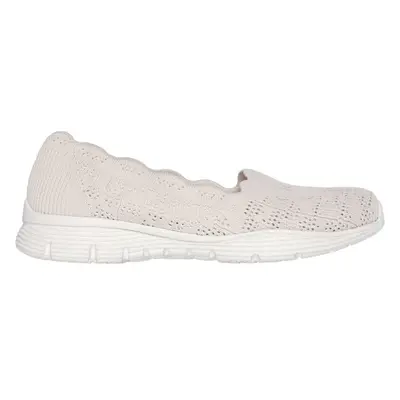 Skechers SEAGER - HIGHERSELF Dámské slip-on boty, béžová, velikost