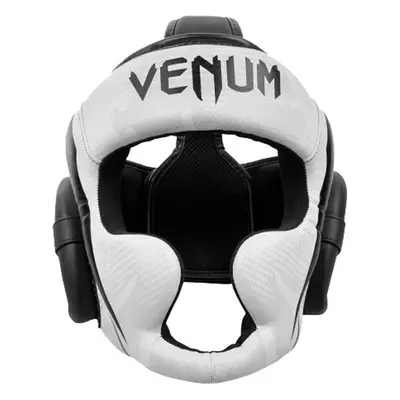 Venum ELITE BOXING HEADGEAR Boxerská přilba, bílá, velikost