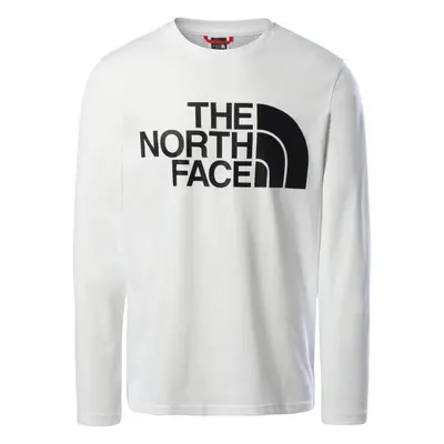 The North Face STANDARD Pánské triko s dlouhým rukávem, bílá, velikost