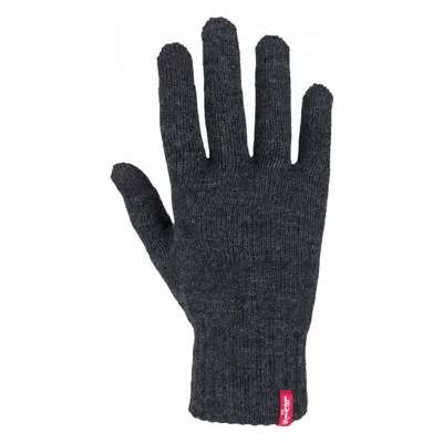 Levi's® BEN TOUCH SCREEN GLOVES Rukavice, tmavě šedá, velikost