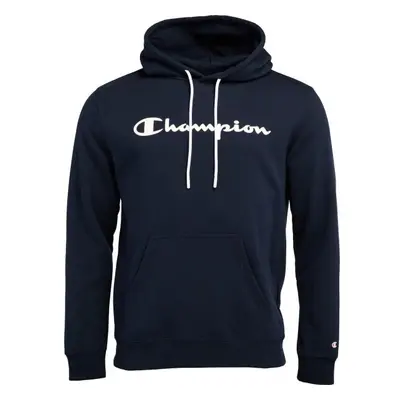 Champion AMERICAN CLASSICS HOODED SWEATSHIRT Pánská mikina, tmavě modrá, velikost