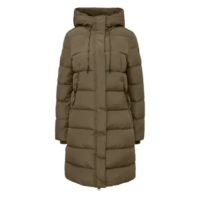 s.Oliver OUTDOOR Dámský zimní kabát, khaki, velikost