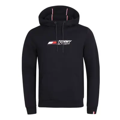 Tommy Hilfiger ESSENTIALS HOODY Pánská mikina, tmavě modrá, velikost