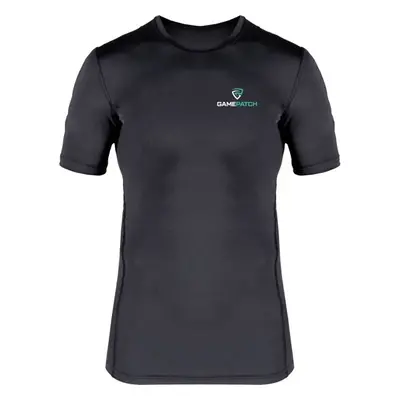 GAMEPATCH COMPRESSION SHIRT Kompresní unisex triko, černá, velikost